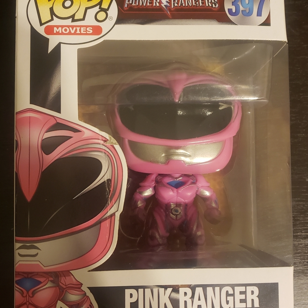 Pink power ranger funko pop